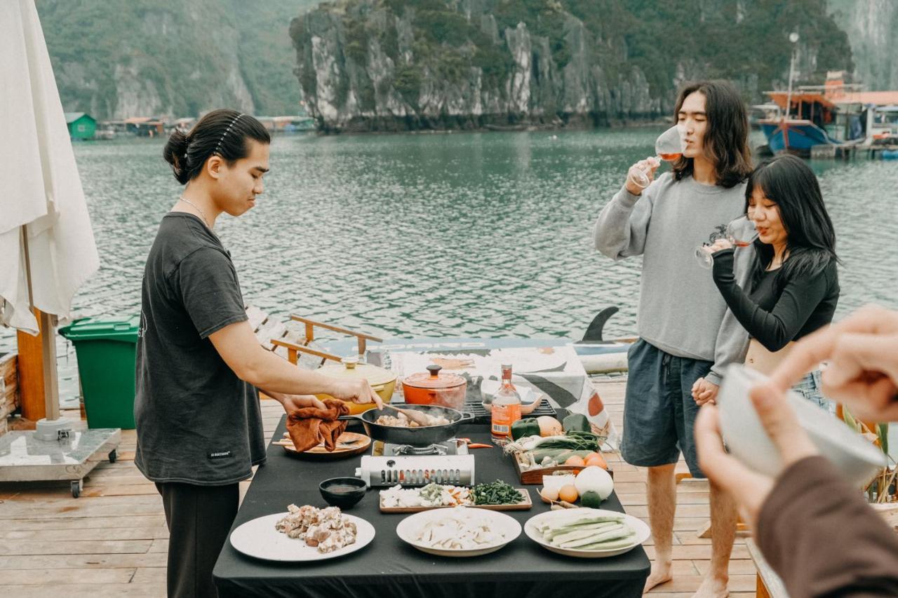 Lan Ha Floating Homestay Dong Khe Sau Buitenkant foto