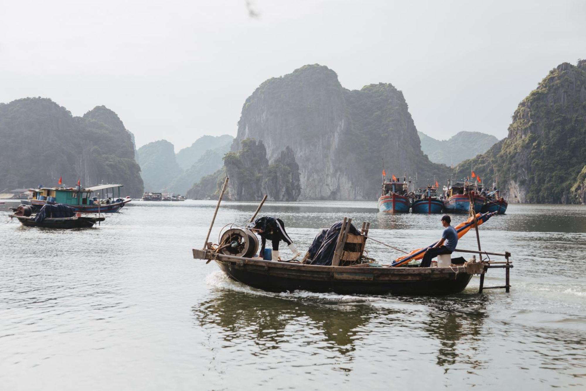 Lan Ha Floating Homestay Dong Khe Sau Buitenkant foto