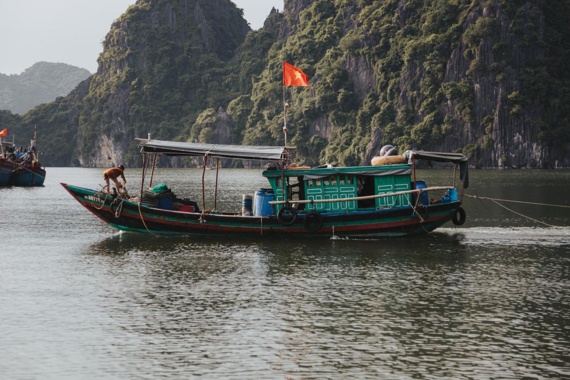 Lan Ha Floating Homestay Dong Khe Sau Buitenkant foto