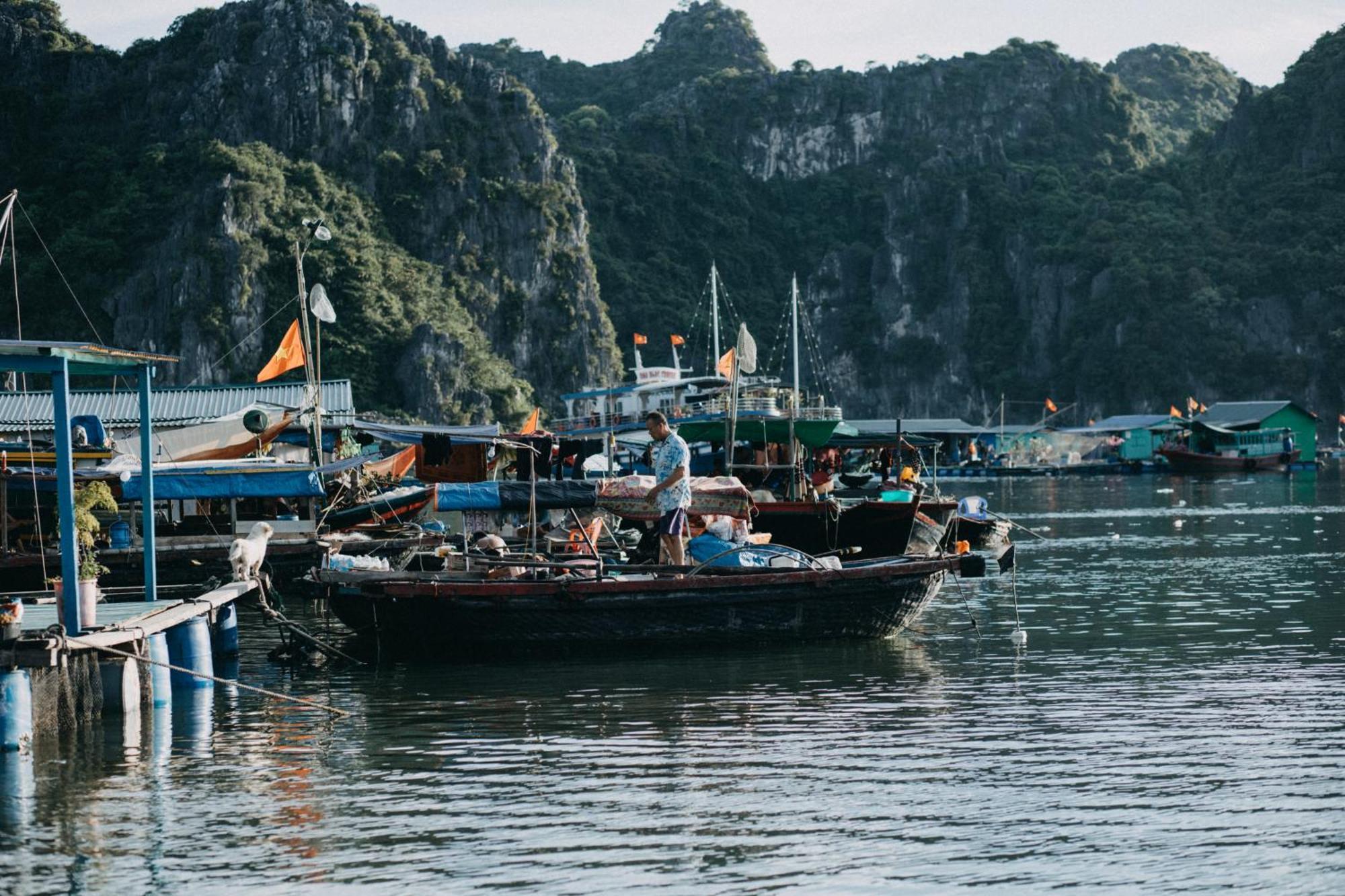 Lan Ha Floating Homestay Dong Khe Sau Buitenkant foto