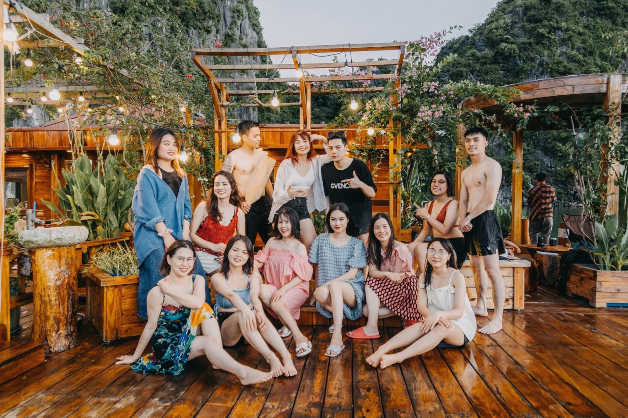 Lan Ha Floating Homestay Dong Khe Sau Buitenkant foto