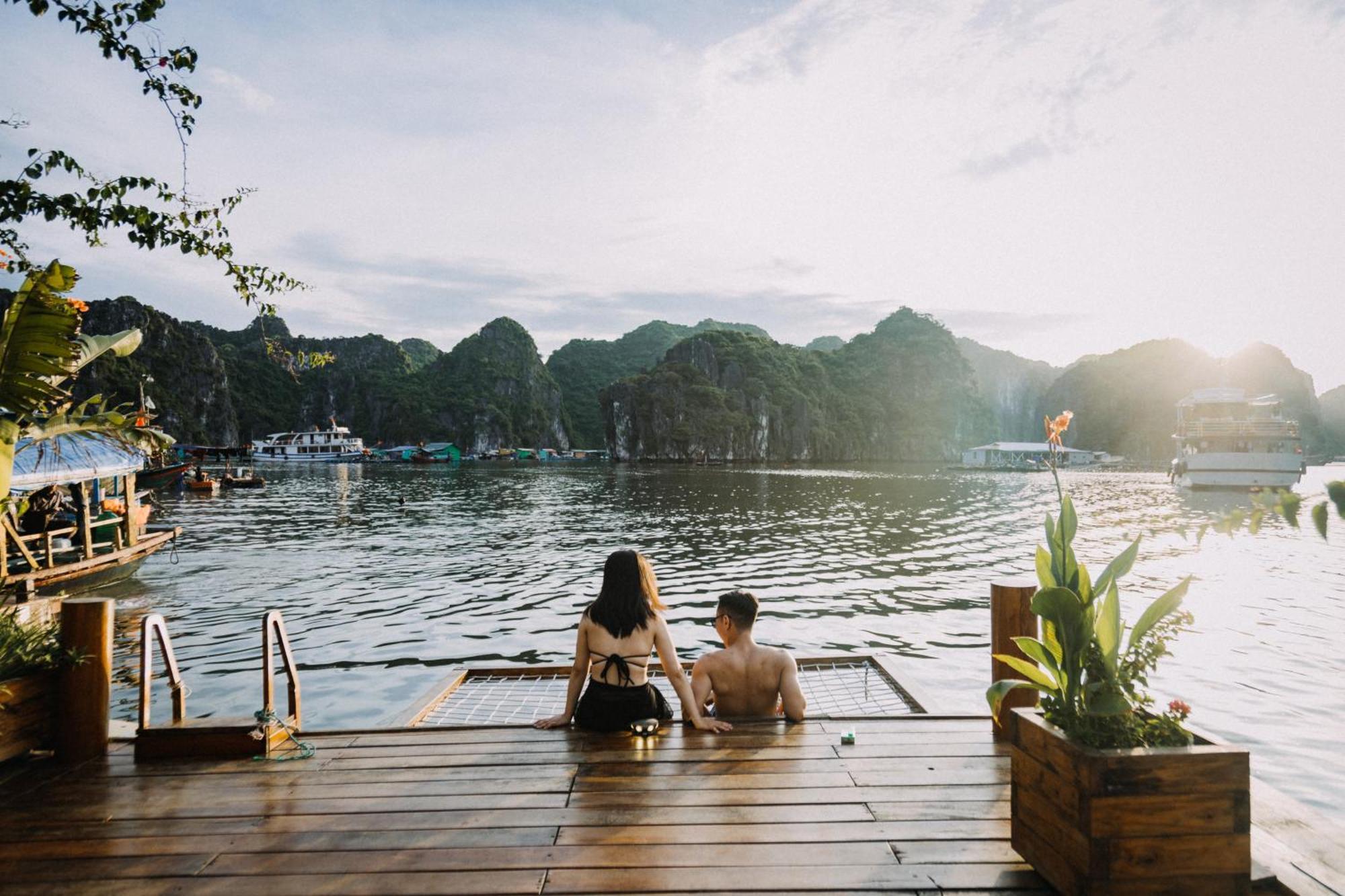 Lan Ha Floating Homestay Dong Khe Sau Buitenkant foto