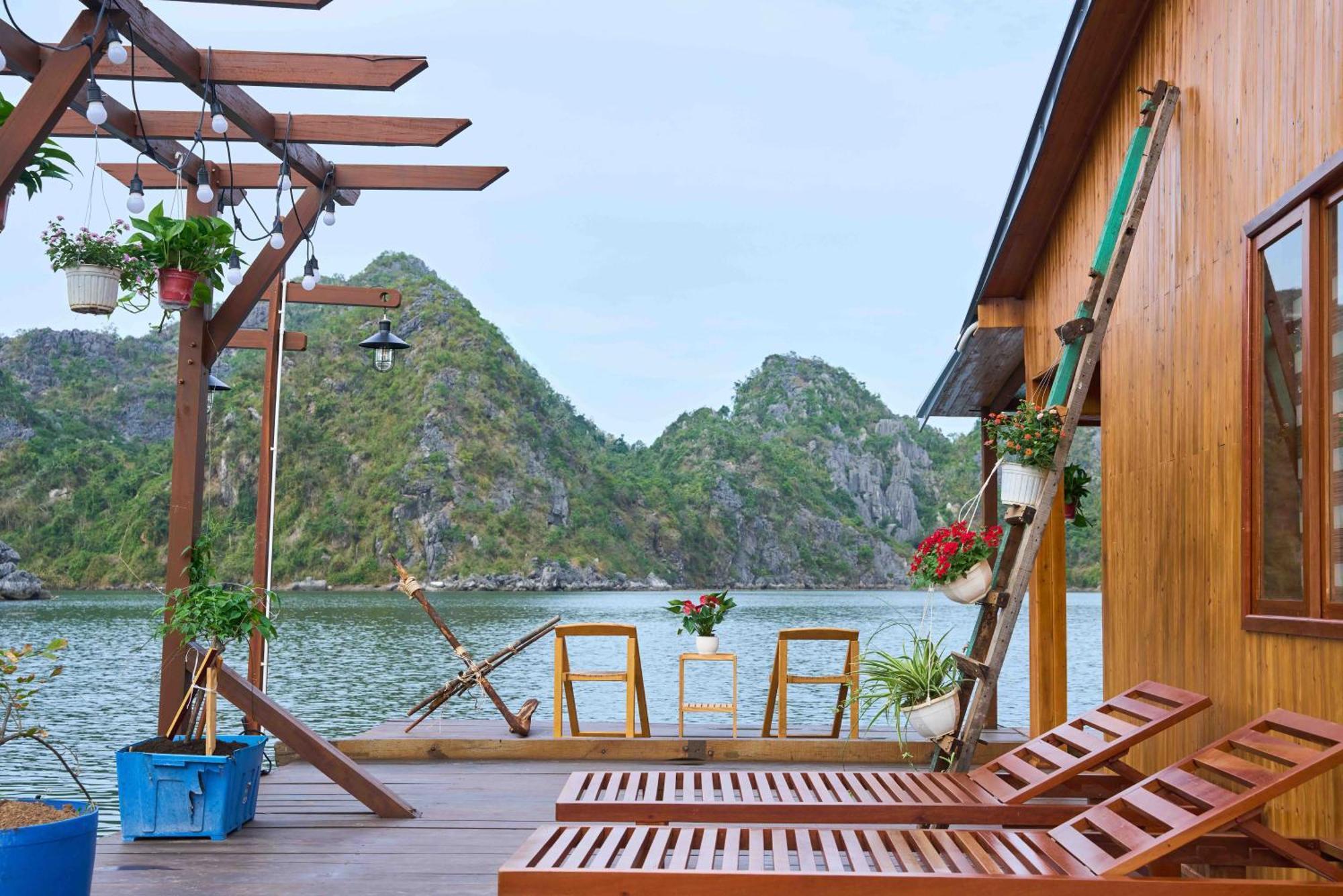 Lan Ha Floating Homestay Dong Khe Sau Buitenkant foto